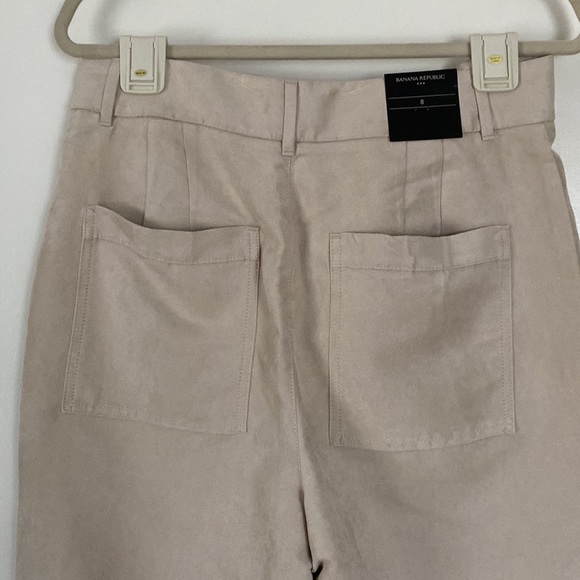 Banana Republic vegan suede pants, size 8 NWT - Picture 8 of 11